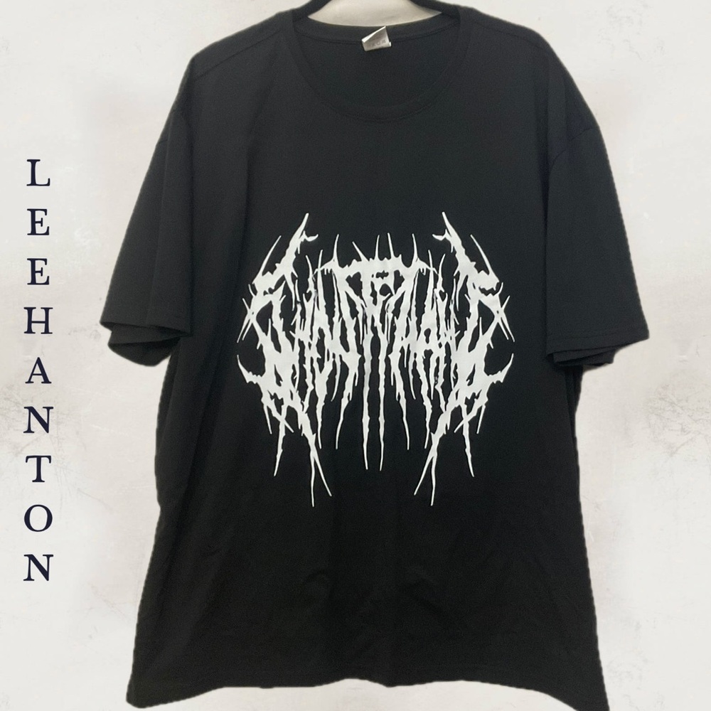 LEEHANTON..Ghostmane Graphic T-Shirt (Unisex) NWOT 26" p2p 30" length